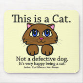 Tapis De Souris C'est un chat Mousepad (Devant)