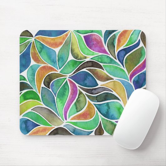 Tapis De Souris C'est un vert bleu de jungle là - (Avec souris)