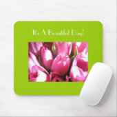 Tapis De Souris C'est une belle journée à Mousepad (Avec souris)