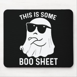 Tapis De Souris C'Est Une Feuille De Boite Ghost Halloween Costume