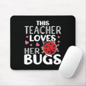 Tapis De Souris Cet Enseignant Aime Ses Bugs - Ladybug Bugs Pour W (Avec souris)