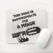 Tapis De Souris Cette Chanson Est Inappropriée Pour Un Mineur (Avec souris)