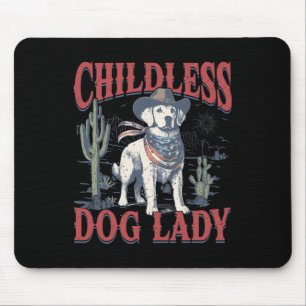 Tapis De Souris Cette Dame De Chien Sans Enfant Vote Kamala Harris