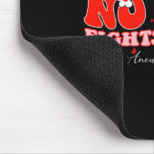 Tapis De Souris Cette Famille Personne ne combat seul l'neurysme c (Coin)