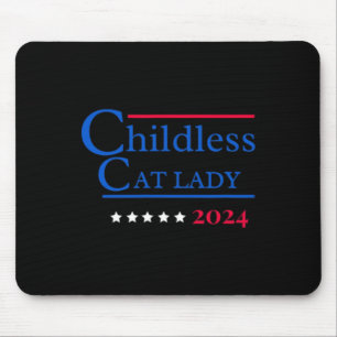 Tapis De Souris Cette Femme Sans Enfant Vote Kamala-harris 20