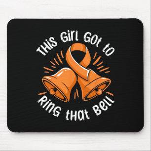 Tapis De Souris Cette fille a pu sonner cette cloche Leucémie Canc
