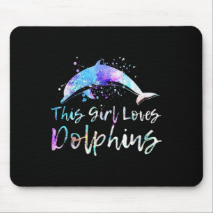 Tapis De Souris Cette Fille Aime Les Dauphins Dolphin Lover Citati
