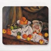 Tapis De Souris Cezanne : Bowl, Pitcher et Fruit (Devant)