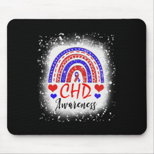 Tapis De Souris Ch Bleu Congénitale Déficience cardiaque Lun