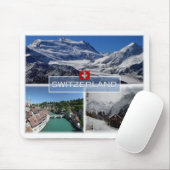 Tapis De Souris CH Suisse - (Avec souris)