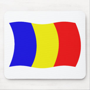 Tapis De Souris Chad Flag Mousepad