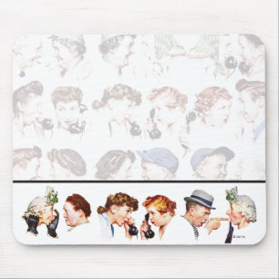 Tapis De Souris Chaîne de bavardage