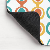 Tapis De Souris Chaîne moderne du milieu du siècle (Coin)