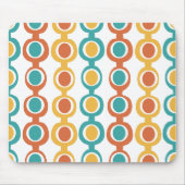 Tapis De Souris Chaîne moderne du milieu du siècle (Devant)