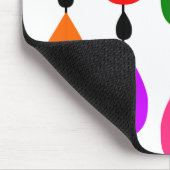 Tapis De Souris Chaînes de pluie (Coin)
