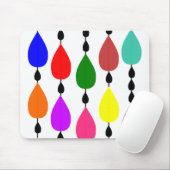 Tapis De Souris Chaînes de pluie (Avec souris)
