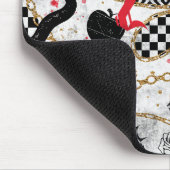 Tapis De Souris Chaînes et crânes (Coin)