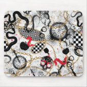 Tapis De Souris Chaînes et crânes (Devant)