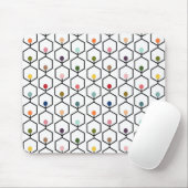 Tapis De Souris Chaînes Hexagon (Avec souris)
