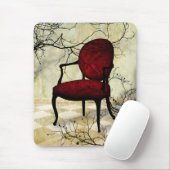 Tapis De Souris Chaise royale avec des branches (Avec souris)