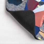 Tapis De Souris Chaises vides sur la plage (Coin)