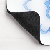 Tapis De Souris Chakra à Throat "tendu" - Bleu clair (Coin)