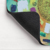 Tapis De Souris Chakra blanc flottant (Coin)