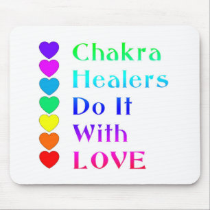 Tapis De Souris Chakra Healers le font avec amour dans les couleur