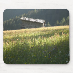 Tapis De Souris Chalet dans le pré alpin - photographie Pakifoto