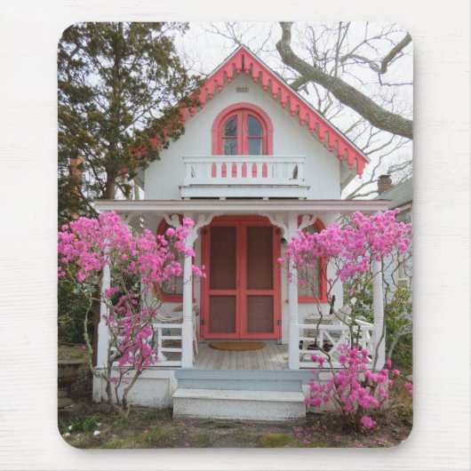 Tapis De Souris Chalet de printemps et victorien - Martha's Vineya (Devant)