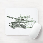 Tapis De Souris Challenger 2 MBT (Avec souris)