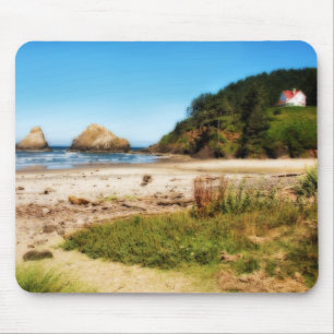 Tapis De Souris Chambre Mousepad de côte de l'Orégon