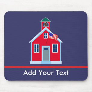 Tapis De Souris Chambre rouge d'école