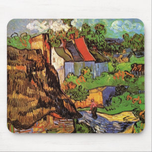 Tapis De Souris Chambres dans Auvers par Vincent van Gogh