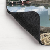 Tapis De Souris Chambres et bateaux le long de l'eau (Coin)