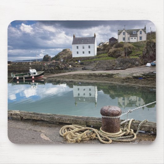 Tapis De Souris Chambres et bateaux le long de l'eau (Devant)