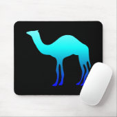 Tapis De Souris Chameau Bleu (Avec souris)