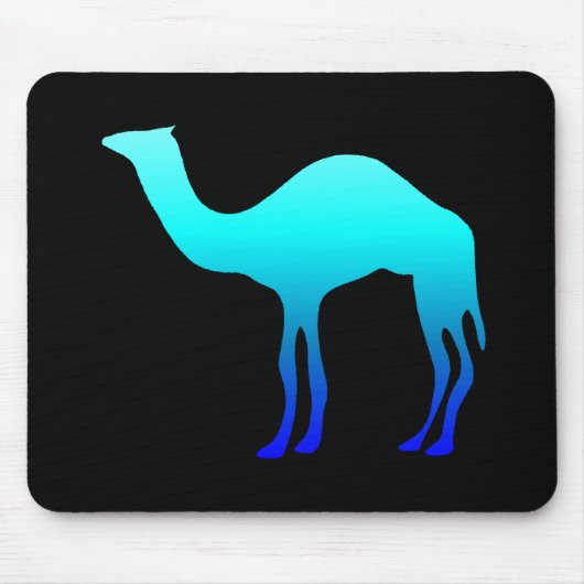 Tapis De Souris Chameau Bleu (Devant)