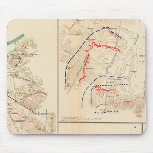 Tapis De Souris Champ de bataille de Nashville, Tenn (Devant)