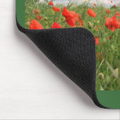Tapis De Souris Champ de fleurs "Joyeux anniversaire" Mousepad (Coin)