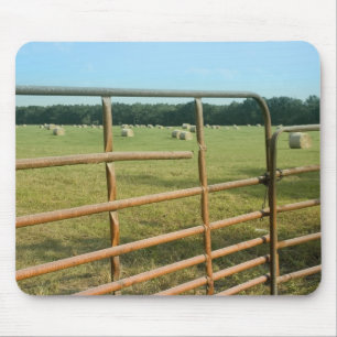 Tapis De Souris Champ de foin rural Mousepad