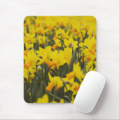 Tapis De Souris Champ de jonquilles (Avec souris)