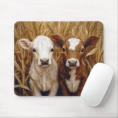 Tapis De Souris Champ de maïs de Vache mûre (Avec souris)