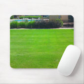 Tapis De Souris Champ de Mousepad vert (Avec souris)