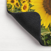 Tapis De Souris Champ de tournesols (Coin)