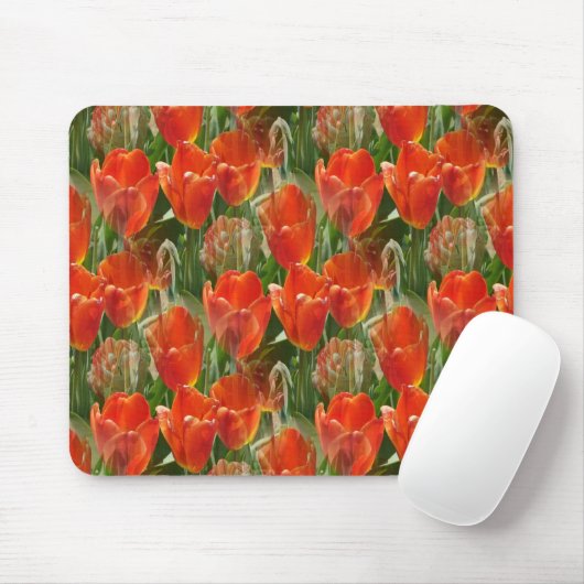 Tapis De Souris Champ de tulipes...... (Avec souris)