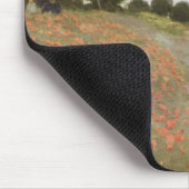 Tapis De Souris Champ des pavots Claude Monet (Coin)