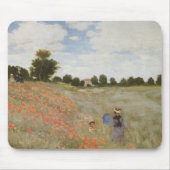 Tapis De Souris Champ des pavots Claude Monet (Devant)