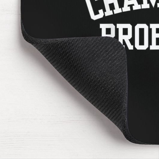 Tapis De Souris Champagne Problems Funny Quote Day Drinking Birthd (Coin)