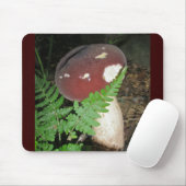 Tapis De Souris Champignon Mousepad de velours (Avec souris)